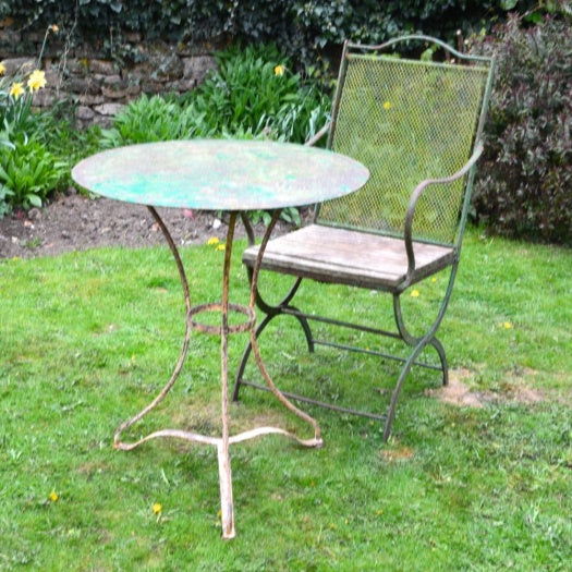 French Painted Garden Chair
