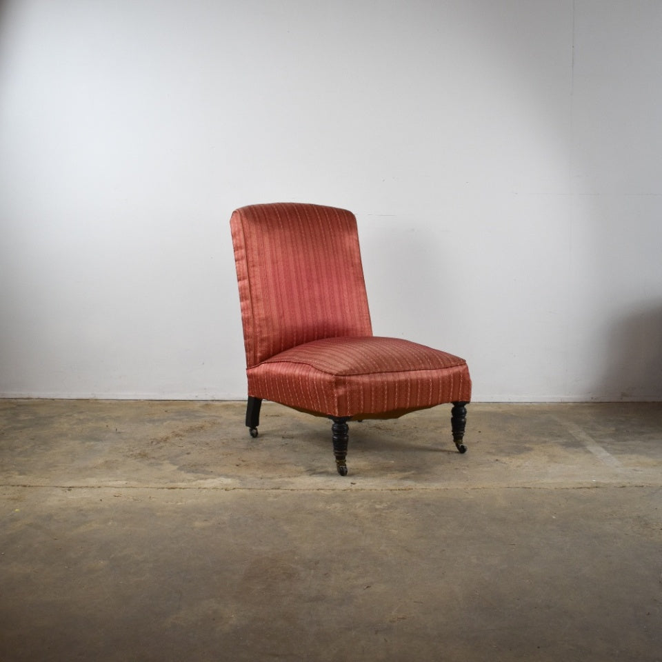 Red Slipper Chair