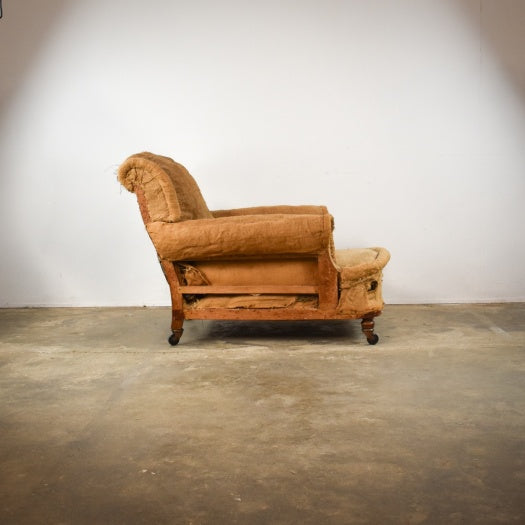 Late 19th Century deep seated armchair