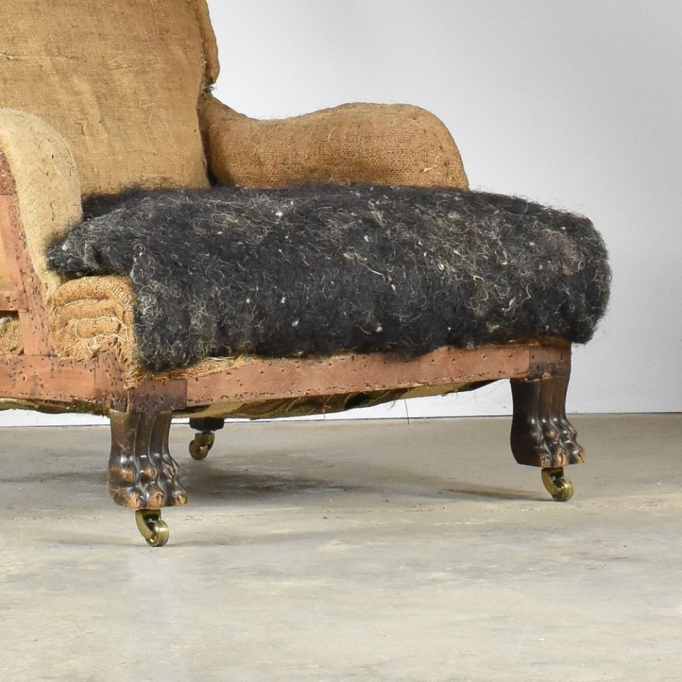 Lion Paw Leg Armchair