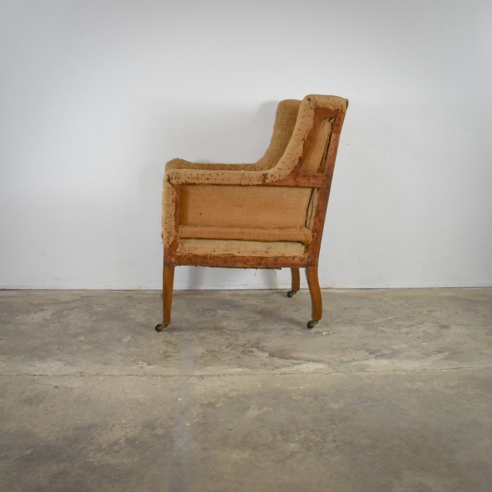 Edwardian English Wing Chair