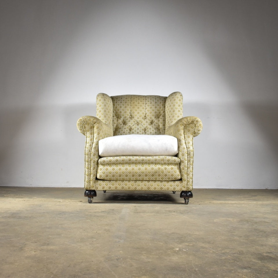 1930s Deep winged Armchair