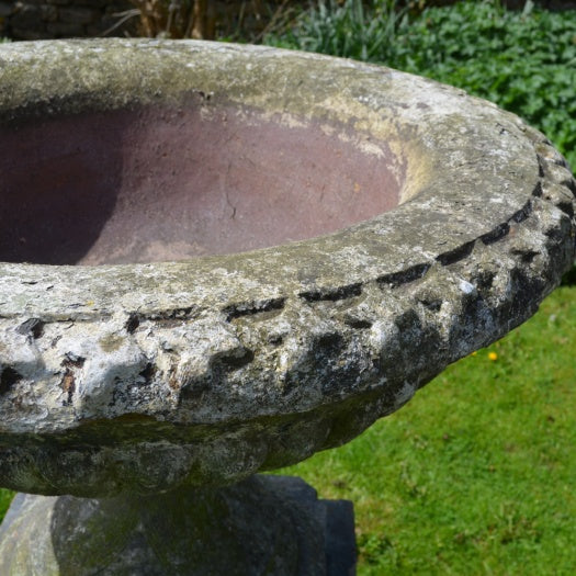 PAIR OF LARGE 19TH CENTURY TERRACOTTA URNS