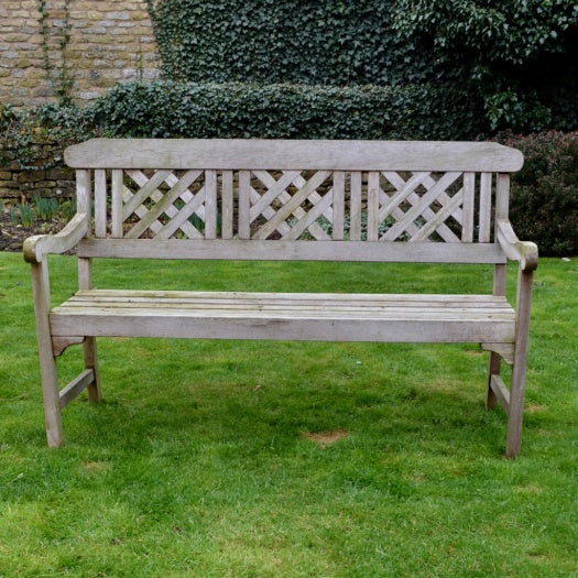 Pair of Teak Garden Benches