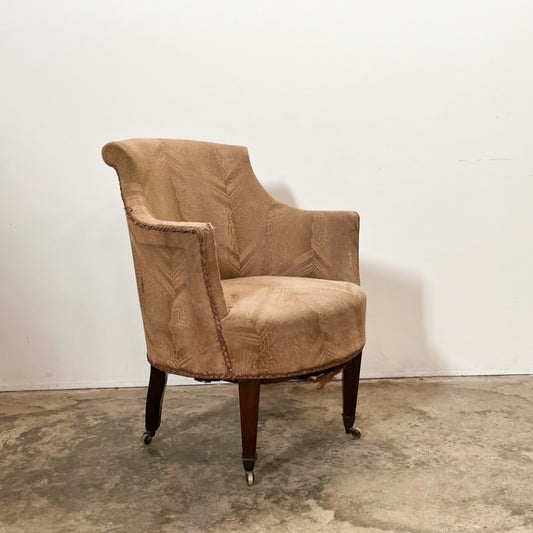 Pair of Small Edwardian Tub Chairs