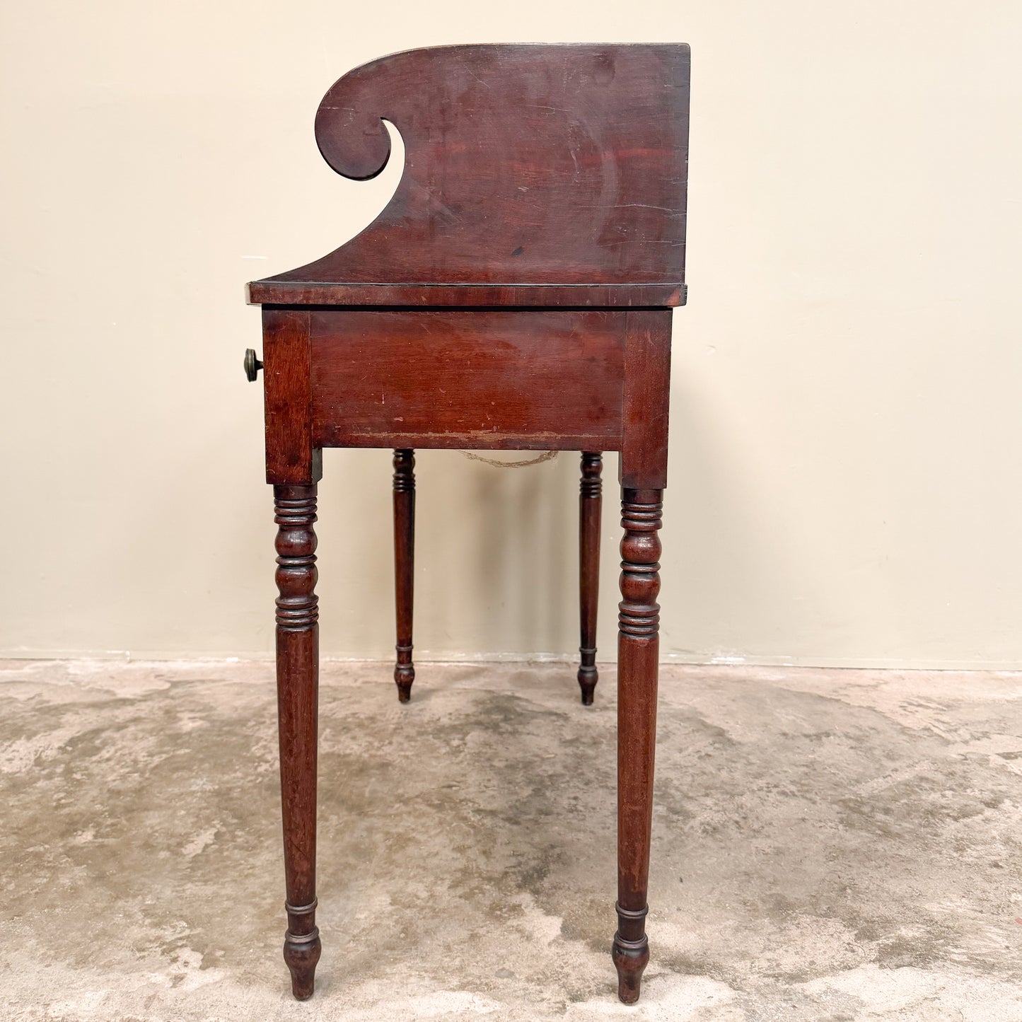 0123 Regency Mahogany Washstand
