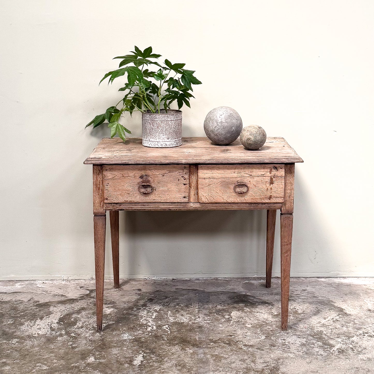 1168 19th Century Rustic French Side Table
