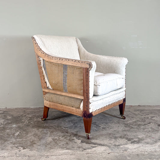 C1158 Edwardian Library Chair