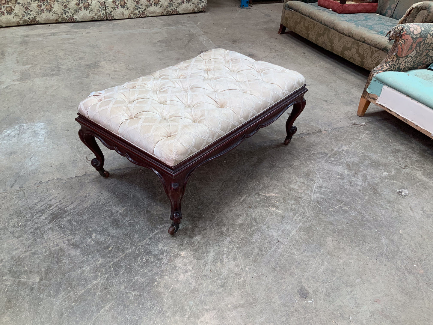 W02 Rosewood Footstool