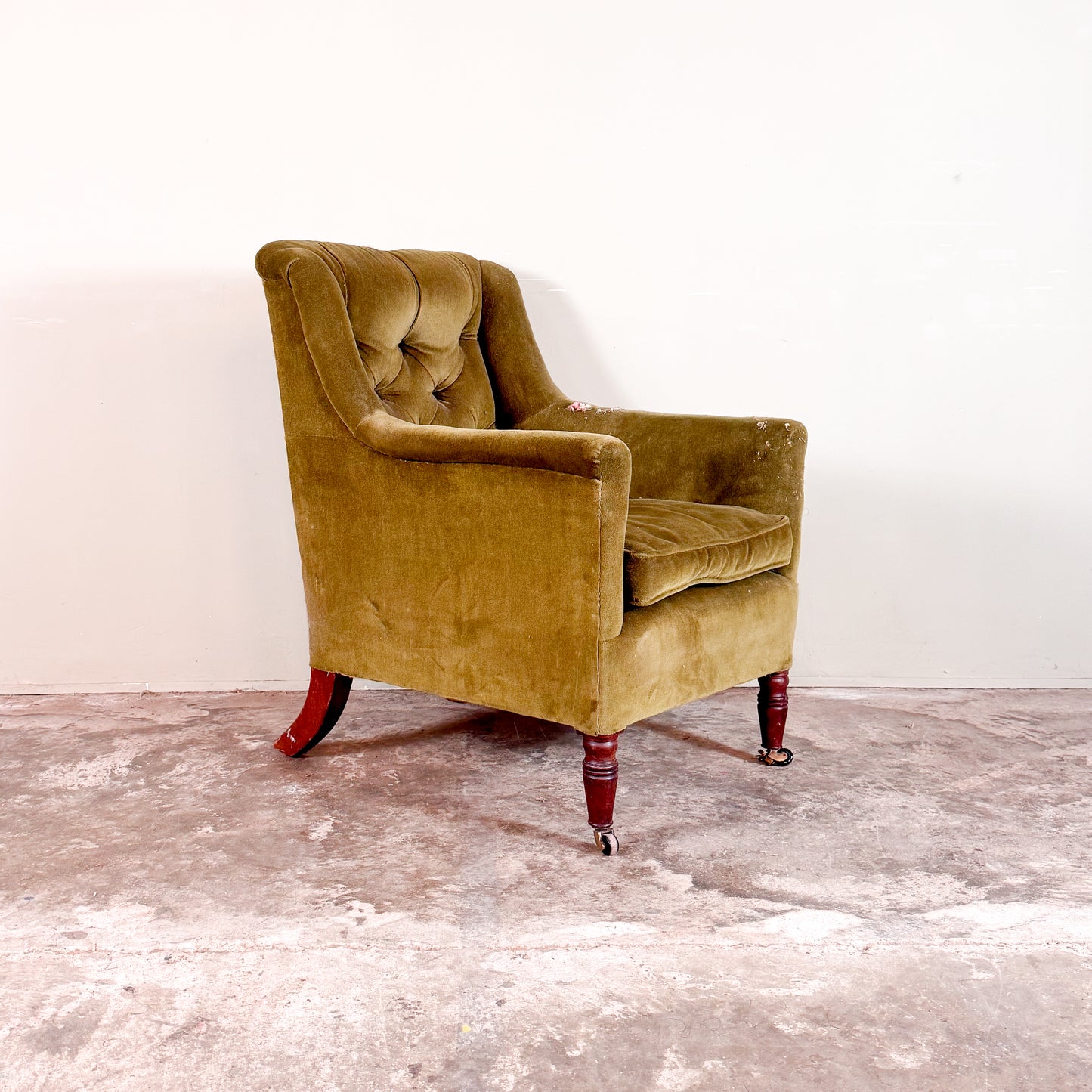 C020a Small Regency Library Chair