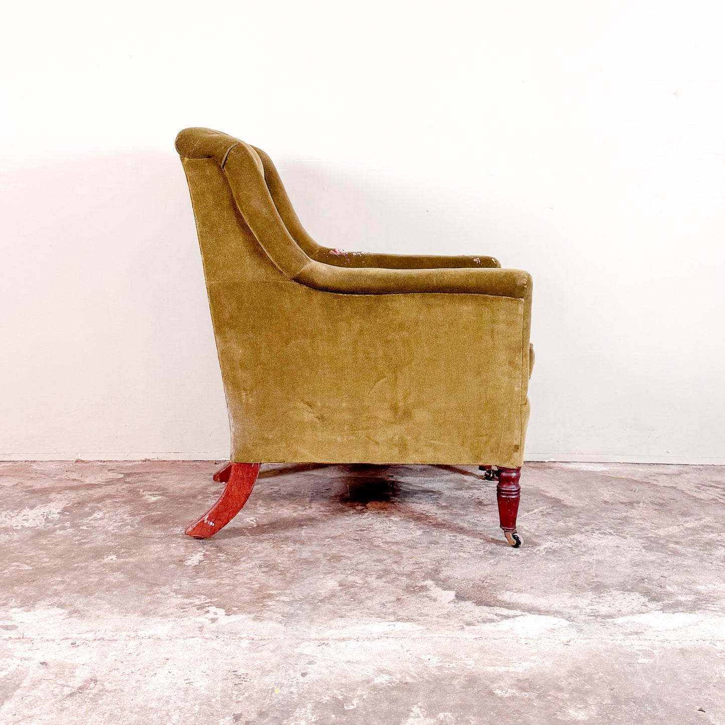 C020a Small Regency Library Chair