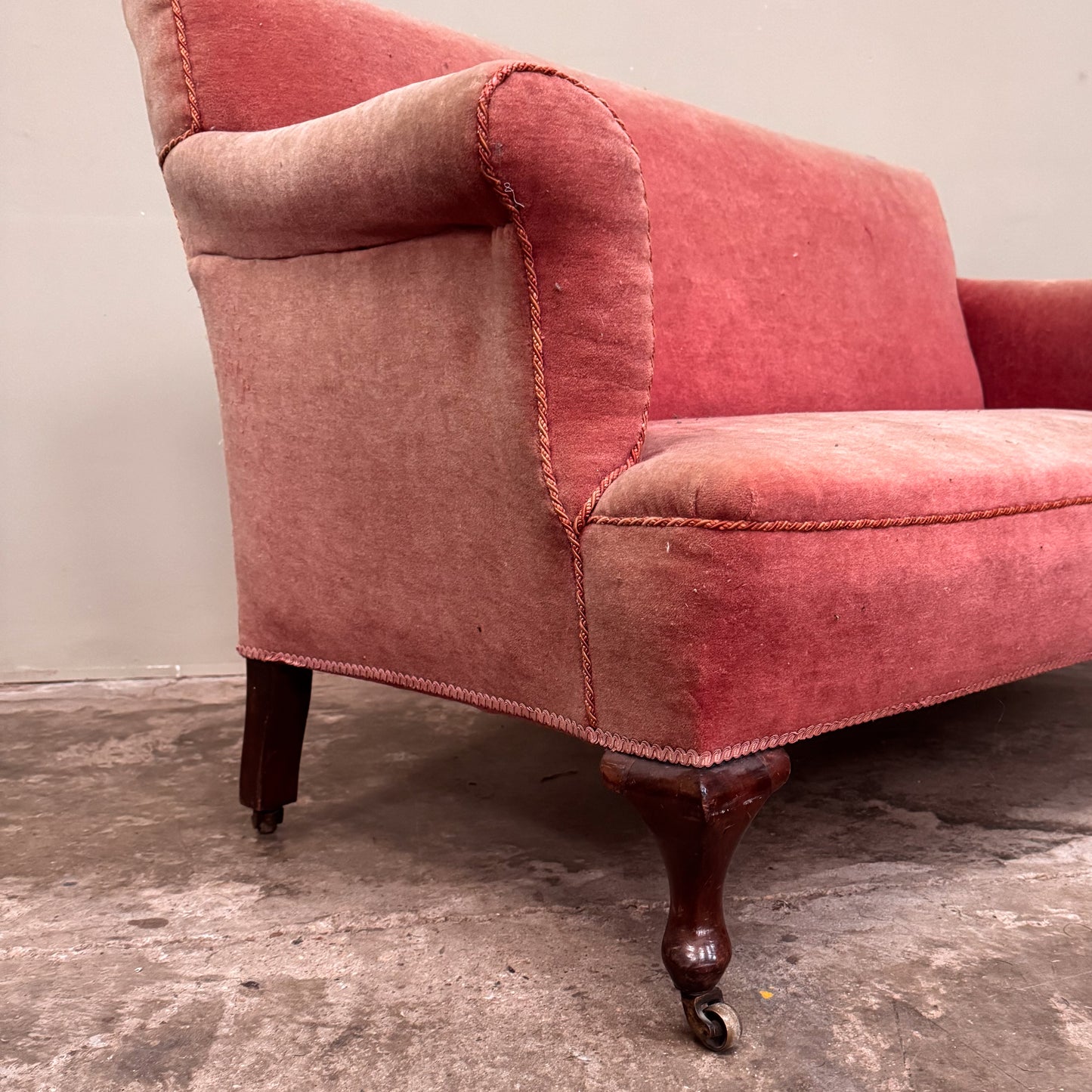 C021a Petite English Sofa