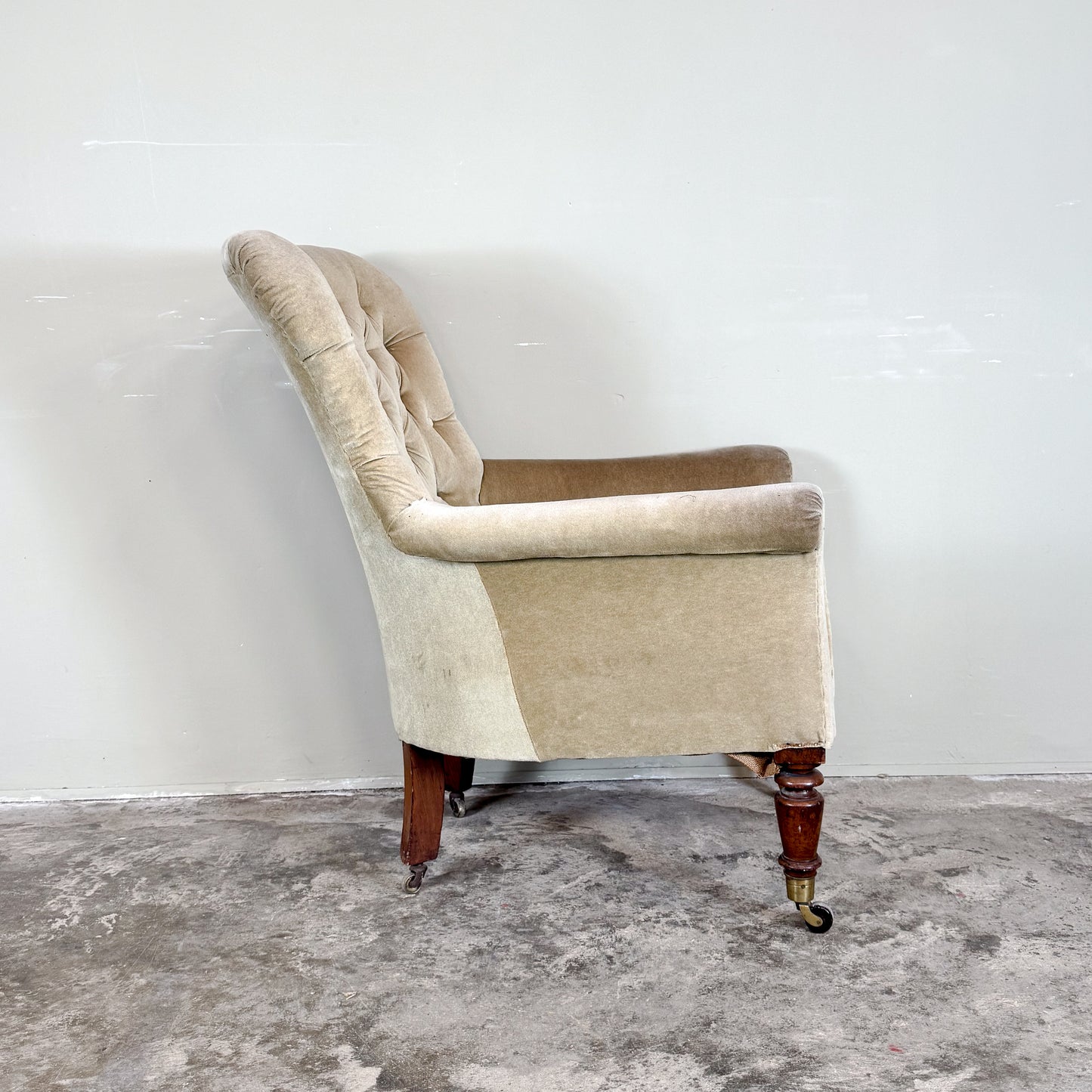 C1284 19th Century English Library Chair