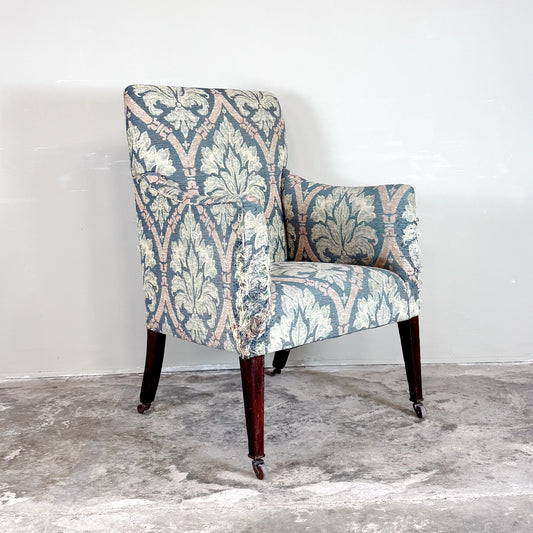 C1309 Good Scale Edwardian Library Chair