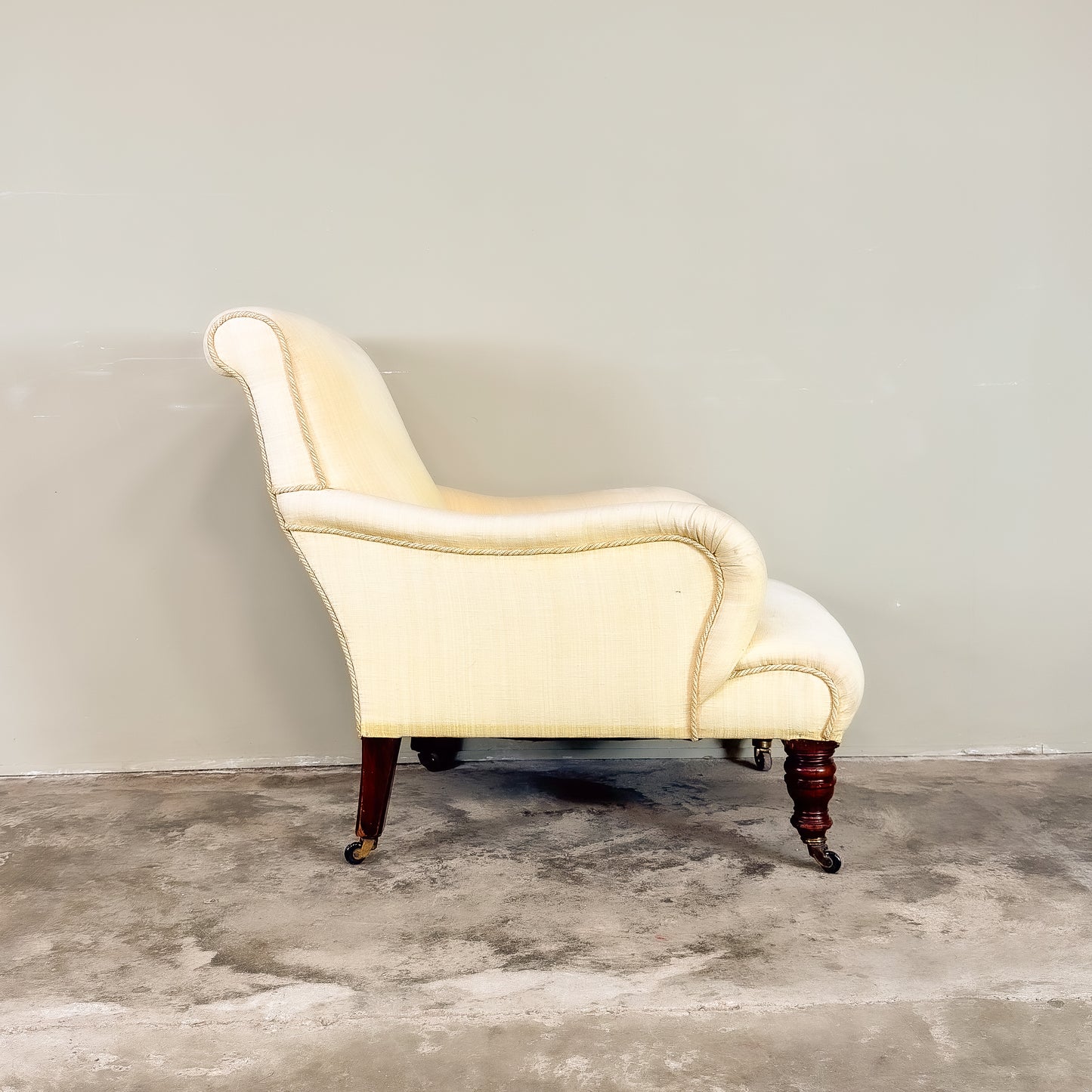 C4242 19th Century 'P' Arm Armchair