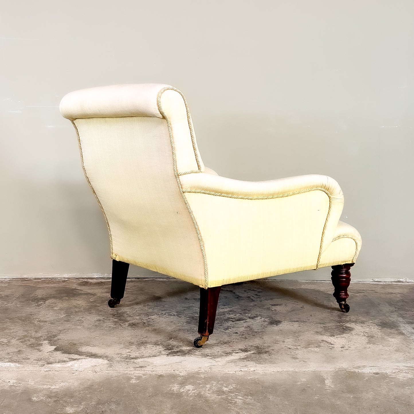 C4242 19th Century 'P' Arm Armchair