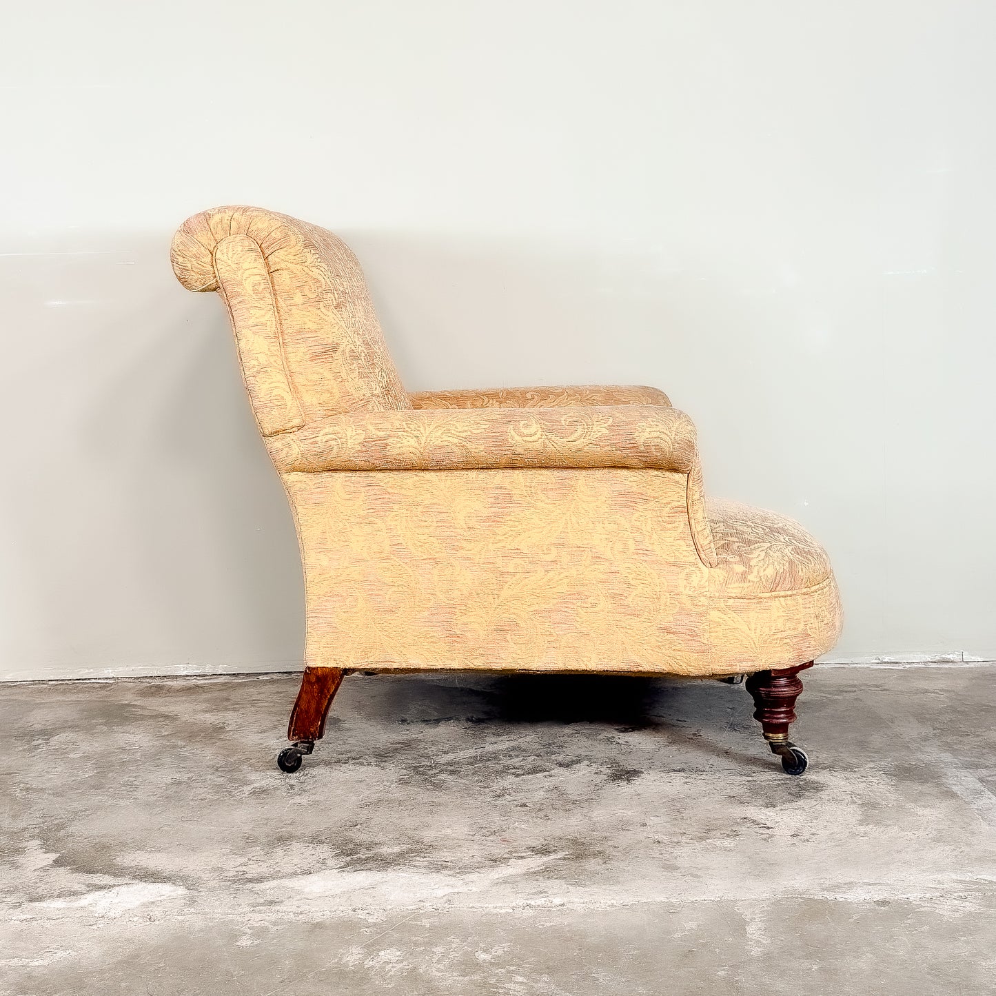 C1308 19th Century Deep Seated Armchair