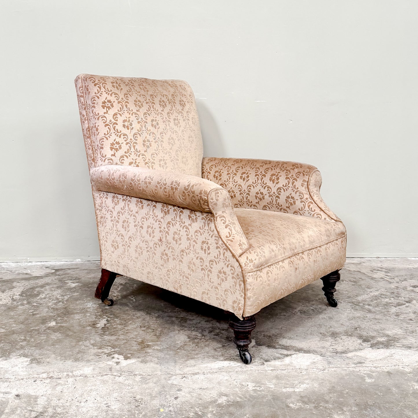 C1299 19th Century Edwardian Armchair