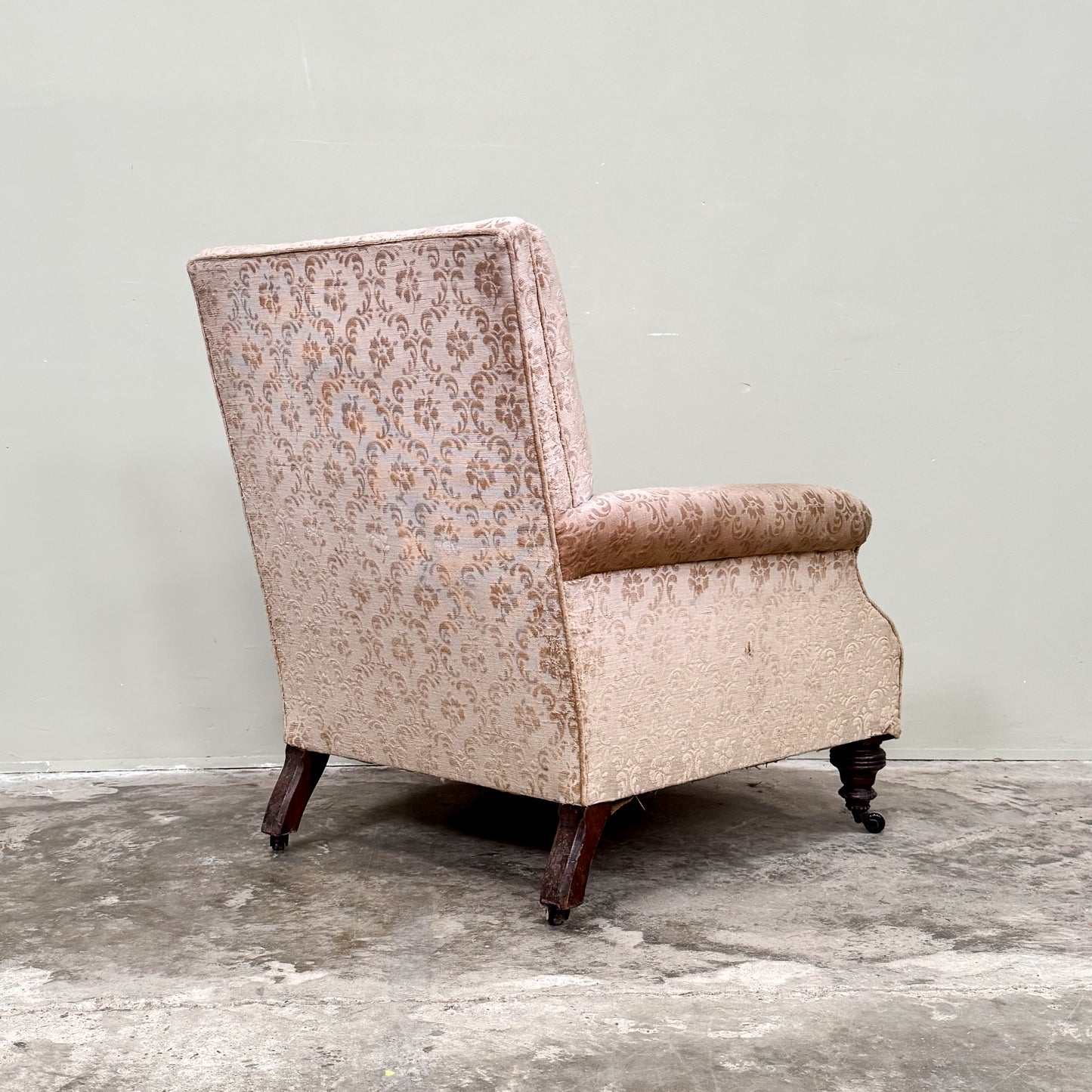 C1299 19th Century Edwardian Armchair