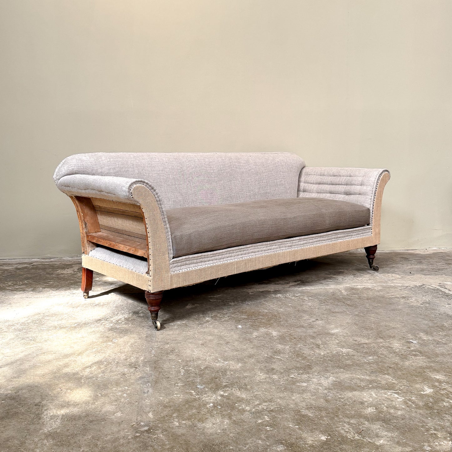 C2026 19th Century Country House Sofa ON RESERVE