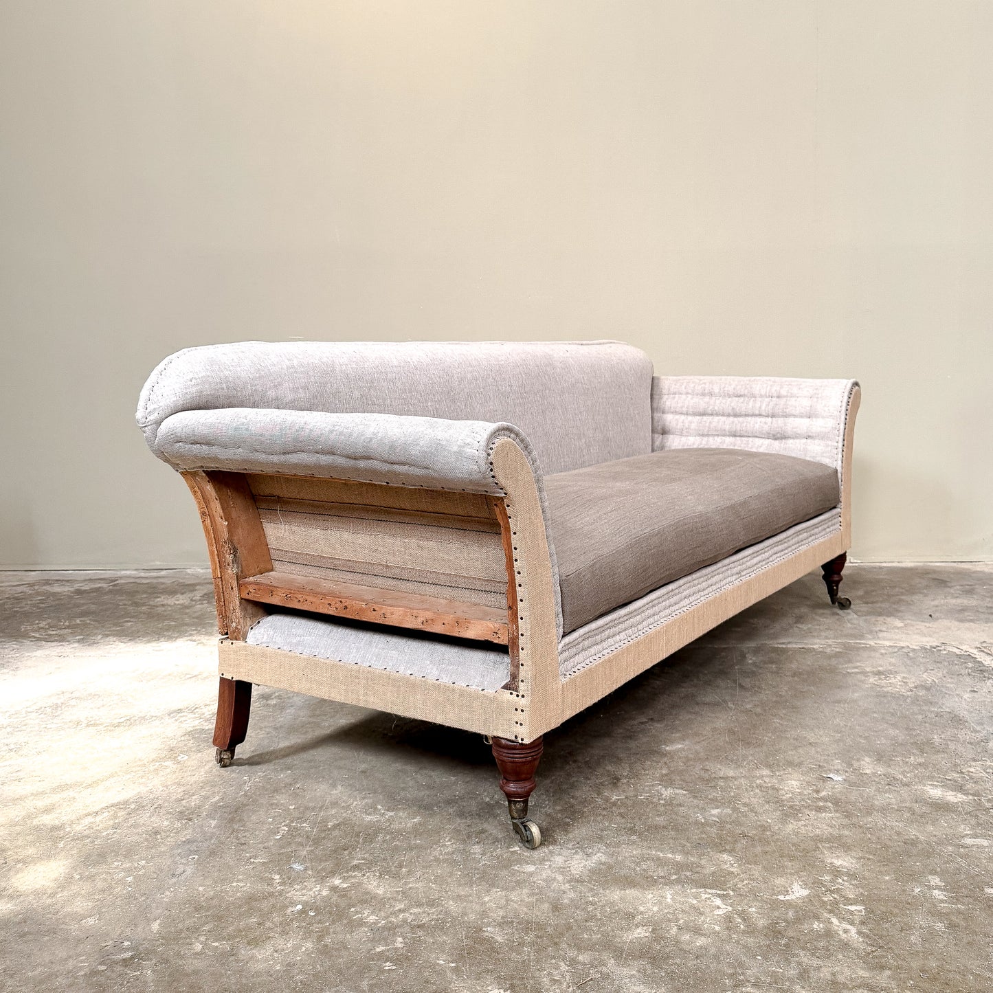 C2026 19th Century Country House Sofa ON RESERVE