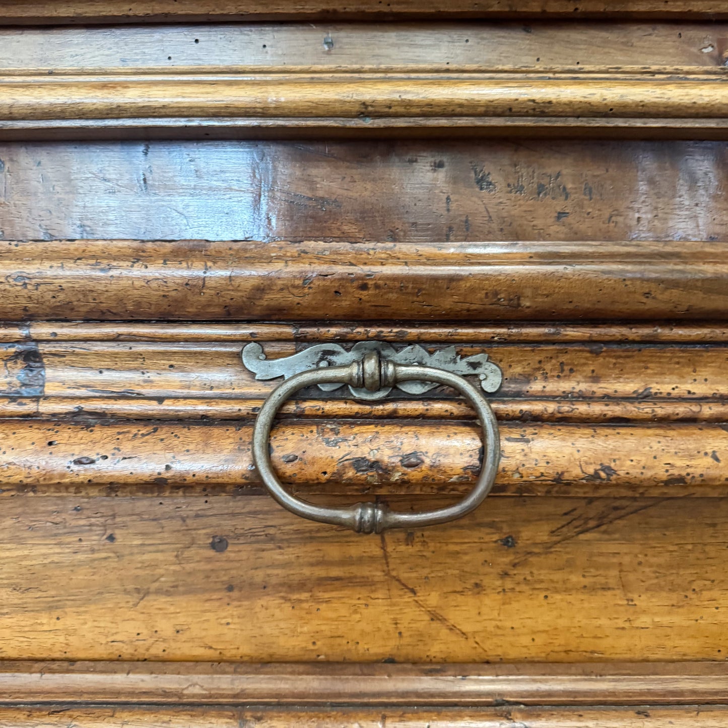 1318 Large Italian Walnut Cupboard