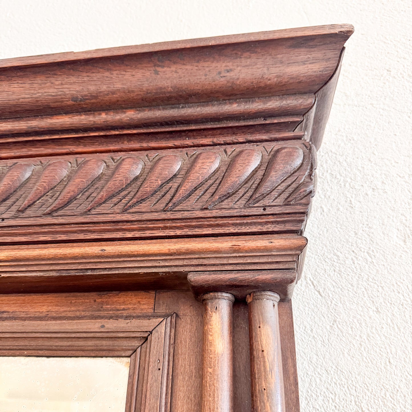 3101 Walnut Mantle Mirror