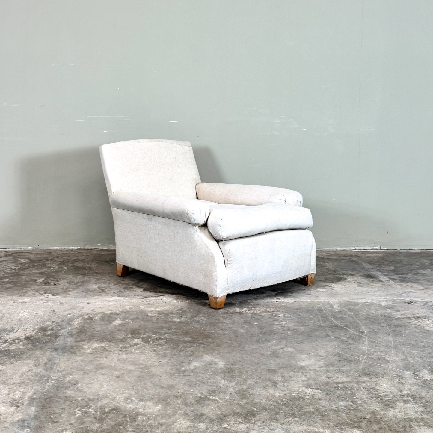 C007s Flat Arm Deep Seated Armchair