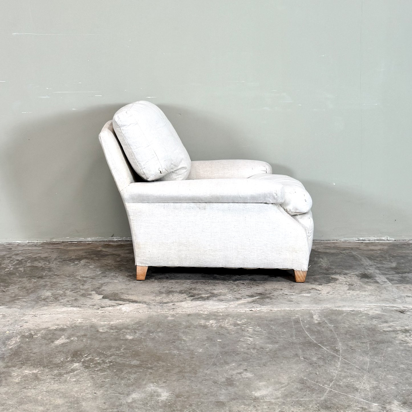C007s Flat Arm Deep Seated Armchair