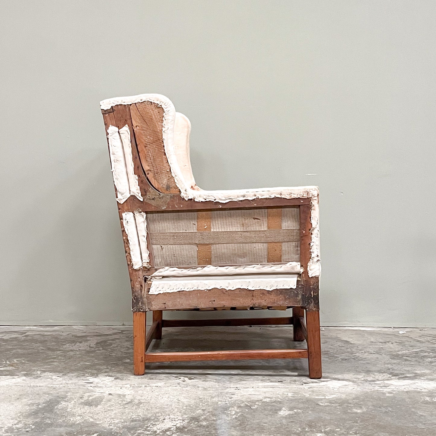 C1208 19th Century Wing Chair
