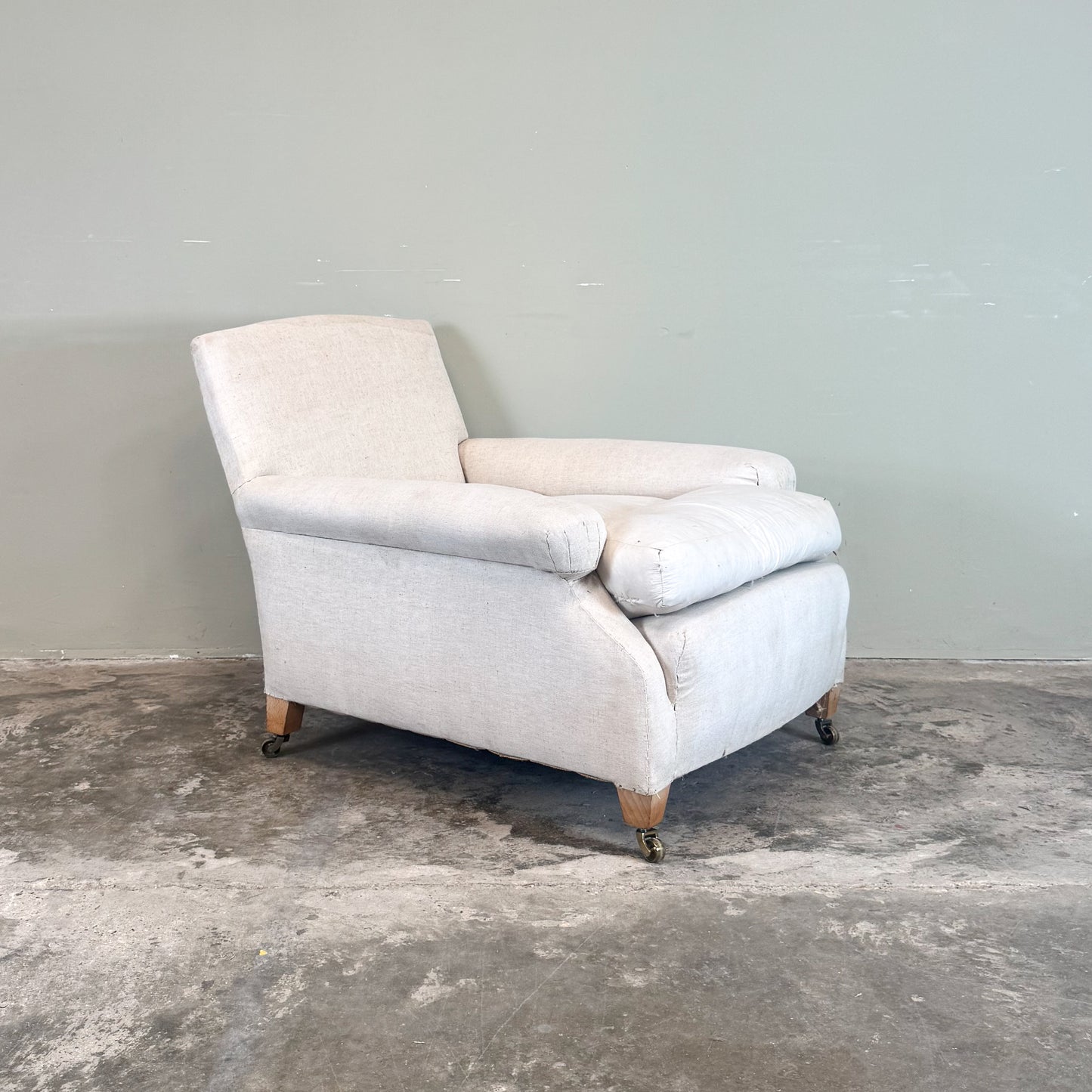 C007s Flat Arm Deep Seated Armchair