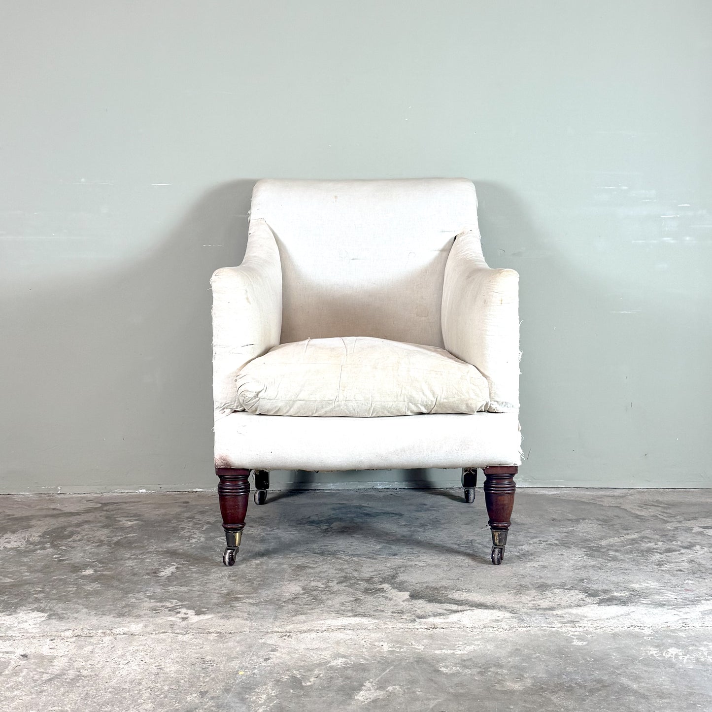C1316 English Regency Library Chair