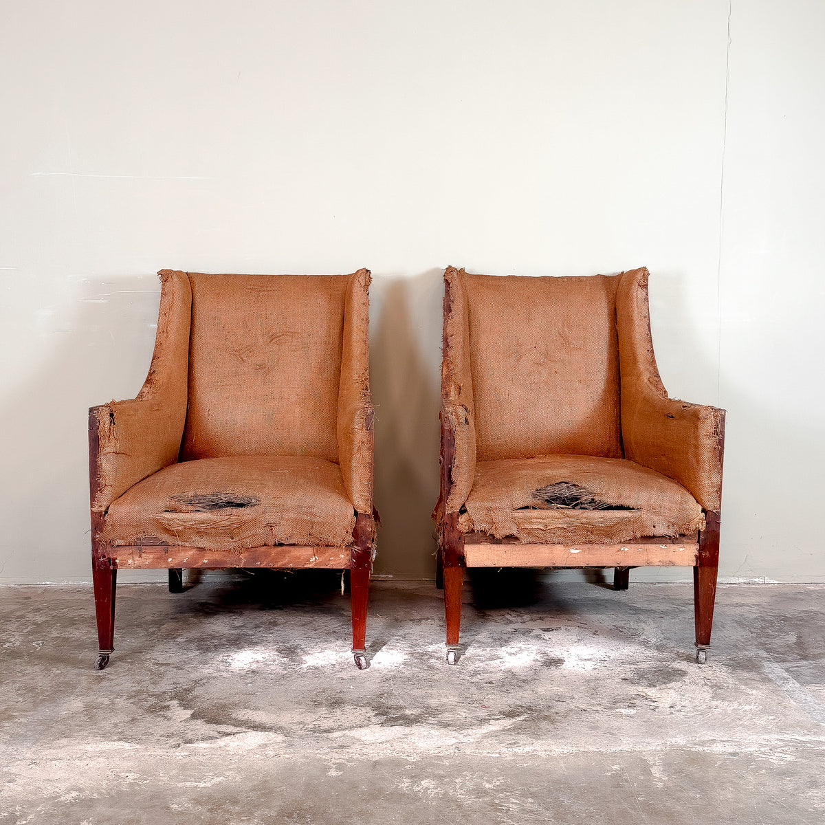 C3535 Pair of Library Chairs