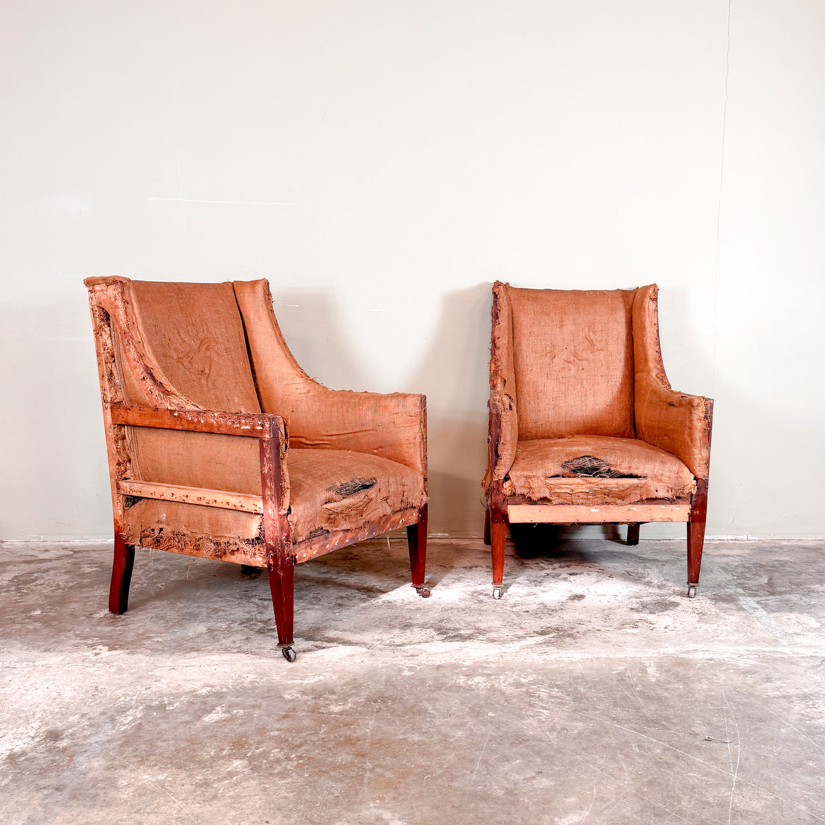 C3535 Pair of Library Chairs