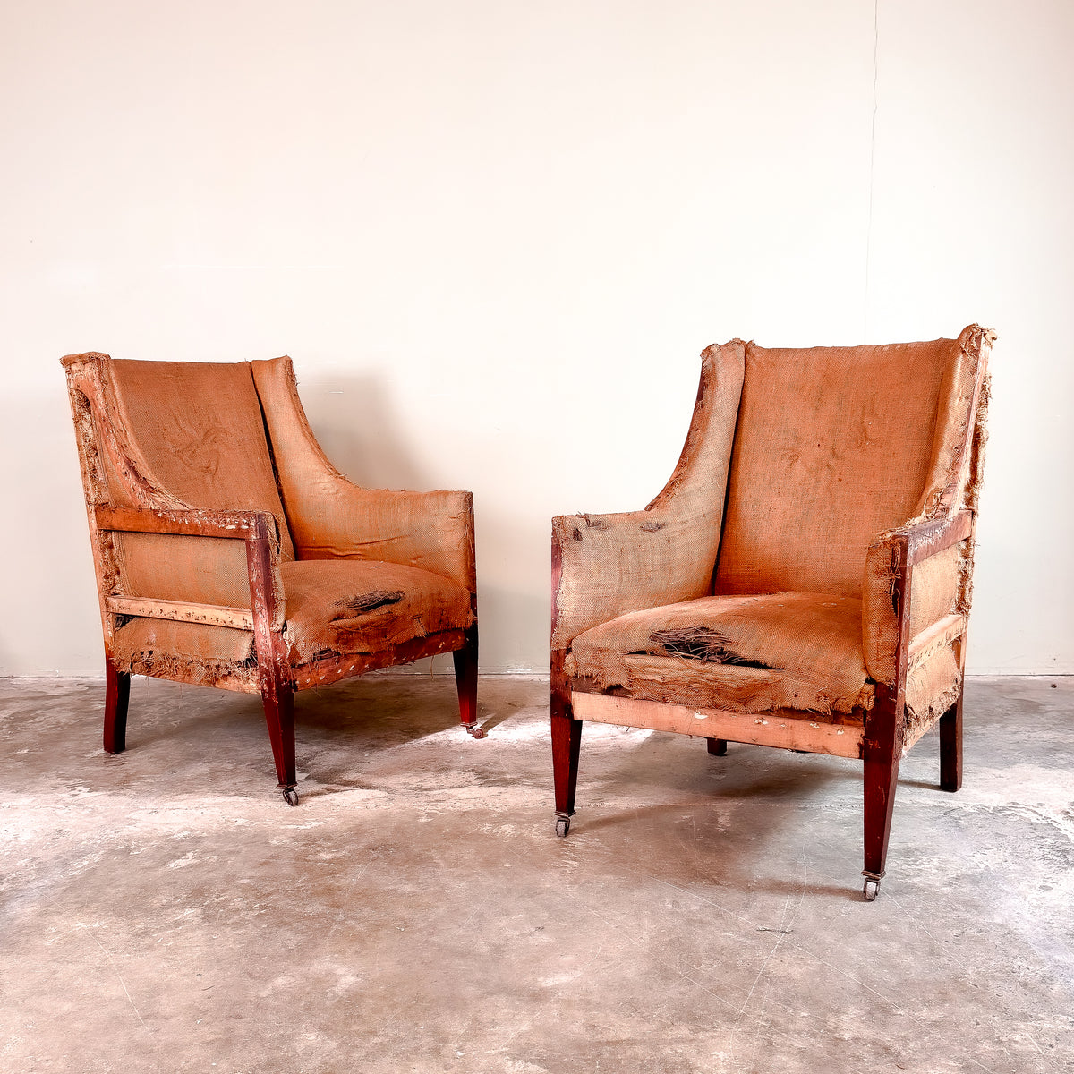 C3535 Pair of Library Chairs