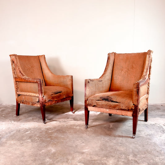 C3535 Pair of Library Chairs