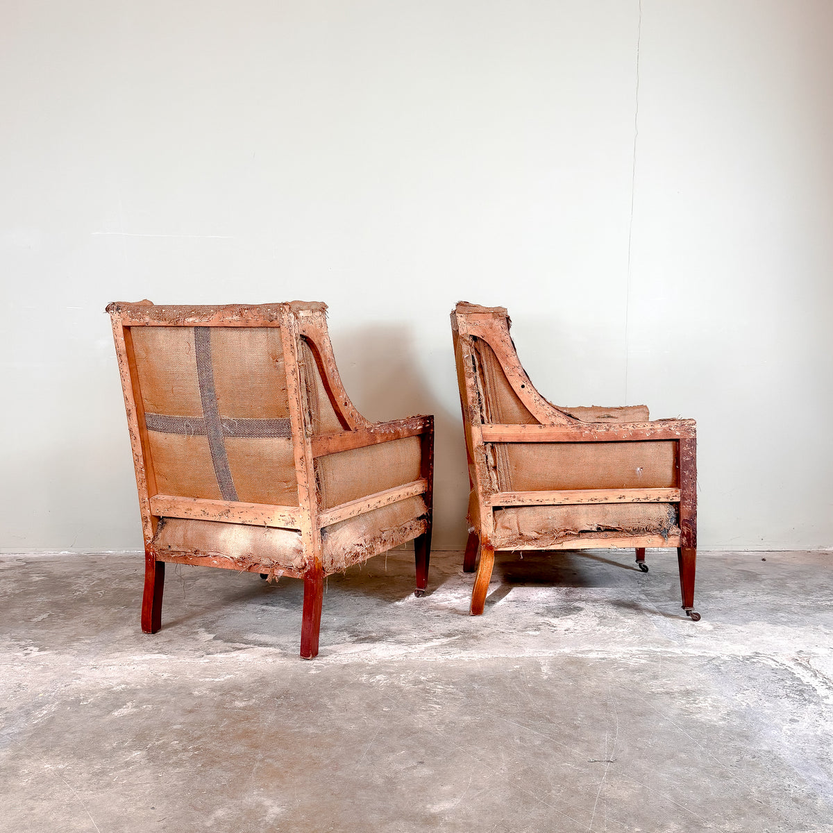 C3535 Pair of Library Chairs