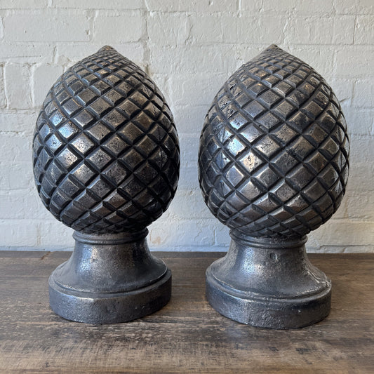 5060 Pair of 20th Century Pineapples