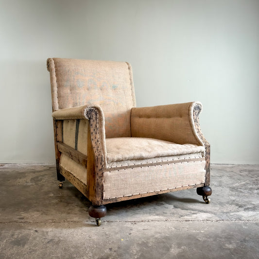 M081 1930s English Armchair