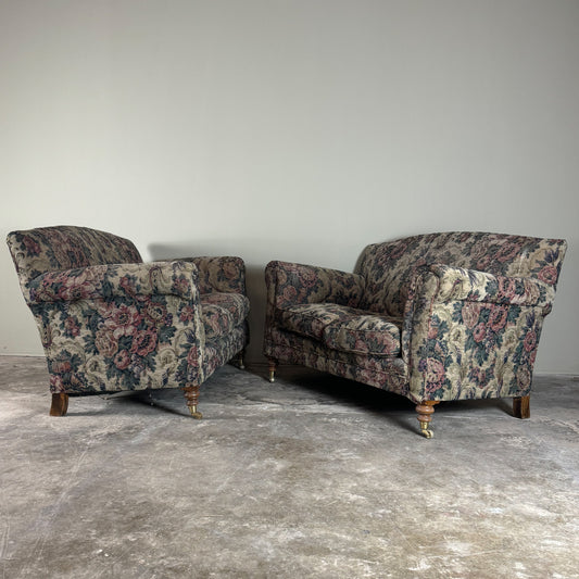 C444 Harlequin pair of Two Seater Sofas