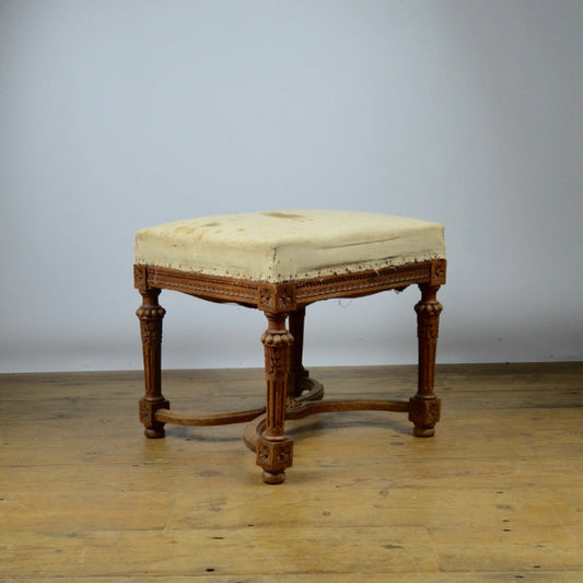 French Stool Inc. Full Reupholstery