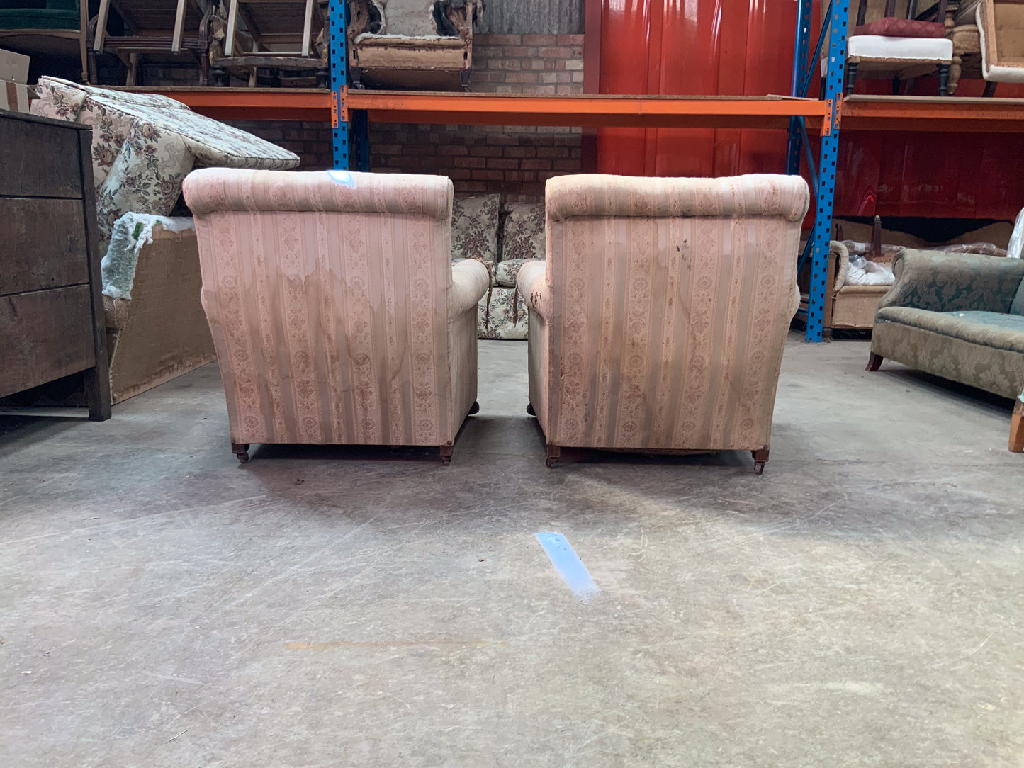 W13 Pair of Early 1930's Armchairs