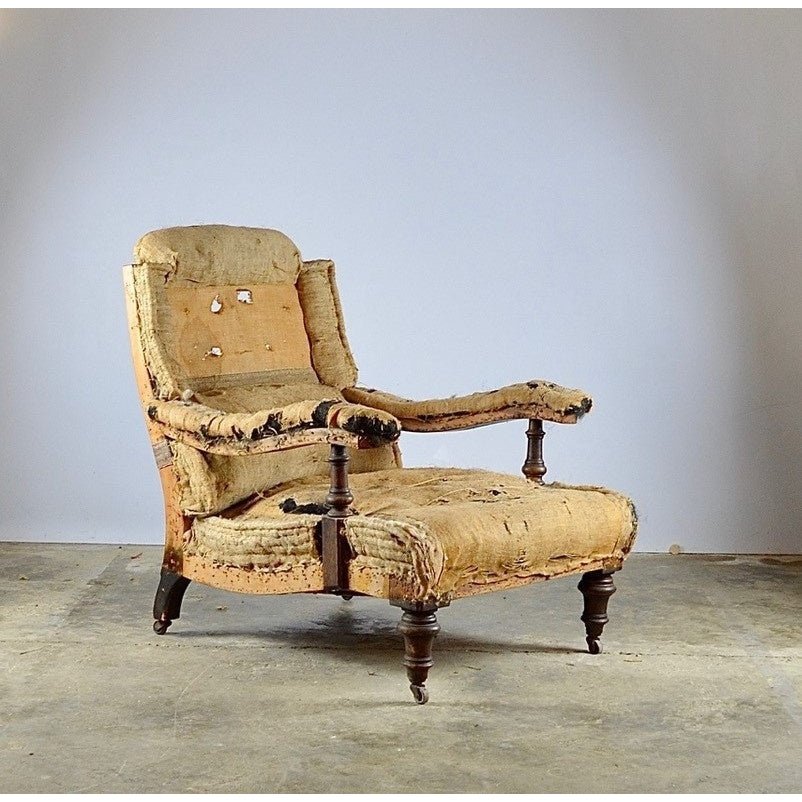 Pair of 19th Century Library Chairs